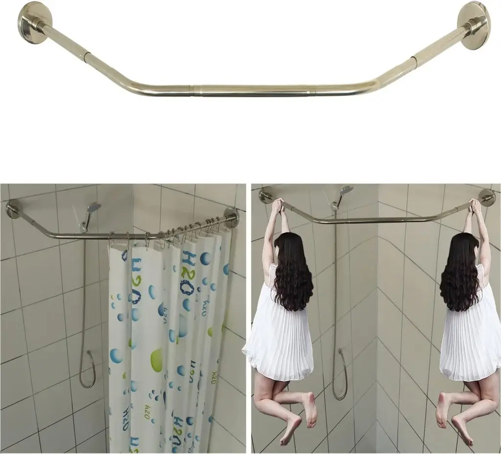 corner curtain rod